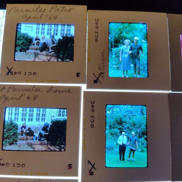 Original Red Kodachrome Slide 1961-1964 Family, Kids Lake Tahoe Lot Of 16 - Picture 2 of 10